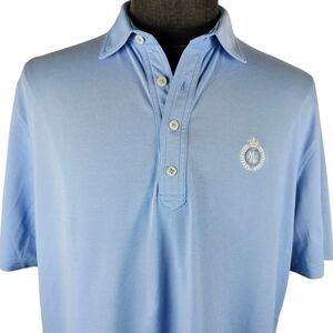 Johnnie-O Men's Poly Blend Polo Casual Sport Size L